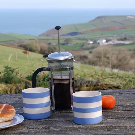 Polrunny Farm Elderberry Cottage With Sea View Boscastle Exterior photo