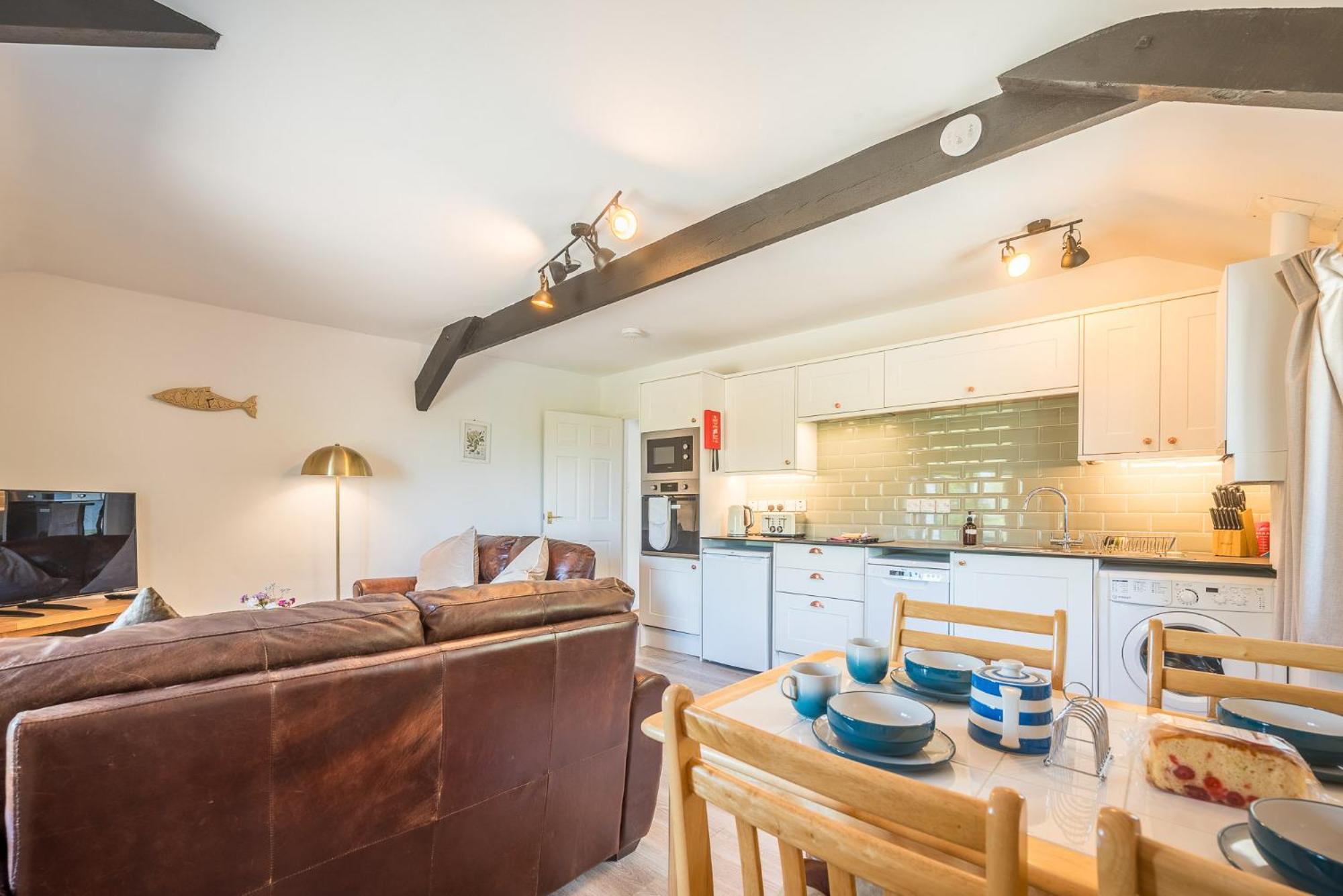Polrunny Farm Elderberry With Sea View Holiday home *